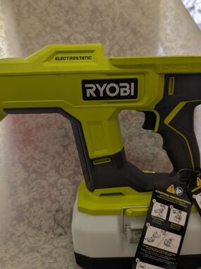 RYOBI Electrostatic Sprayer - Neon Green and Black